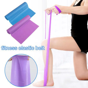 1pcs Fitness Elastic Resistance Bands Home Training Crossfit Yoga Equipmen Pilates Gym Bands Sport Stretching Workout Resis Z1c7