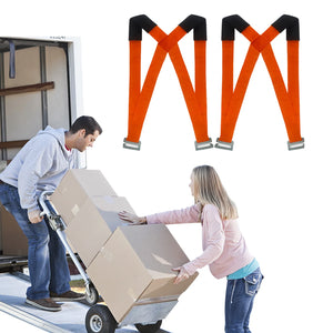 2-Person Lifting and Moving Straps Labor-saving Heavy Objects Furniture Transport Belt Ropes Forklift Lifting Moving Strap