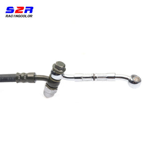 S2R Motorcycle Modified Hydraulic Brake Hose Line Prolong Connector for YAMAHA HONDA BMW Universal Extend Fitting 10mm Parts