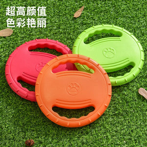 OUZEY Bite Resistant Flying Disc Training Toys For Dogs Outdoor Interactive Pet Puppy Training & Behavior Aids EVA Material