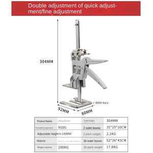 Hand Lifting Tools Labor-Saving Arm Jack Door Panel Drywall Lifting Cabinet Board Lifter Tile Height Adjuster Elevator Tool