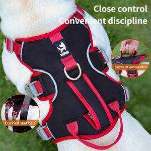 Pet Dog Harness Vest Adjustable Puppy Chest Strap Reflective Safety Lead Strap for Small Large Dog Bulldog Chihuahua Accessories