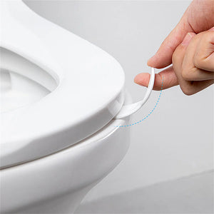 Nordic Toilet Lid Lifters TPR Strong Suction Cup Not Dirty Easy Clean Ring Toilet Seat Handle Cover Holder Bathroom Products