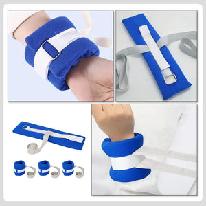 4 Pcs Belt Medicals Straps Bedrail Elderly Patient Ankle Safety Rails Quick-release Leg