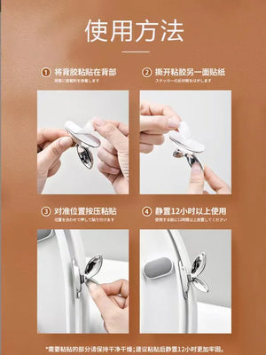 Toilet Lid Lifter Creative Toilet Lid Handle Bathroom Anti-dirty Hand Lid Lifter Non-contact Cleaning Handle Toilet Seat Lifter