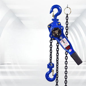 1 T Pulling Wrench Hoist Manual Lifting Chain Hoist Hand Chain Hoist Hook Portable Lever Block inverted Chain Hoist Tightener