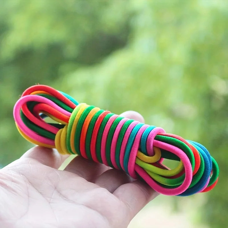 Super Elastic Jump Rope | Adjustable Rubber Jump Rope for Endurance ...