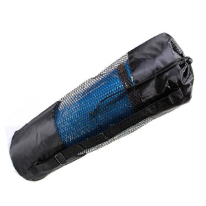 Yoga Mat Bag Exercise Carrier Nylon Mesh Center Adjustable Strap Pilates Fitness Body Building Sports