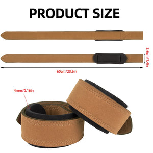 Cotton Hard Pull Wrist Lifting Straps Grips Band Deadlift Straps Neoprene Cushioned Wrist Padded Anti-Skid Weightlifting