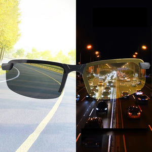 Sunglasses Chameleon Glasses Male Change Color Sun Glasses Day Night Vision Universal For Trucks Forklifts Off-road Vehicles Car