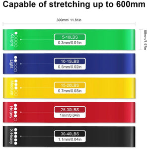 Elastic Band for Sports Training Equipment Stretching Exercises At Home Lat Pull Gym Resistance League Yoga Lower Body Straps