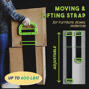 2pcs Furniture Moving Straps Wrist Forearm Forklift Lifting Moving Straps for Carrying Furniture Transport Belt Rope Heavy Cord