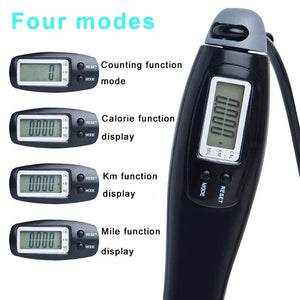 1PC Digital Wireless Calorie Counter Skip Rope Sport Weights Exercise Fitness Body Building Cordless Digital Jump Ropes Set