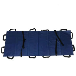 Patient Elderly Transfer Moving Sheet Belt Nursing Bedridden Positioning Lift Belt Pad Mat with 12 Handles Reinforcement Strap