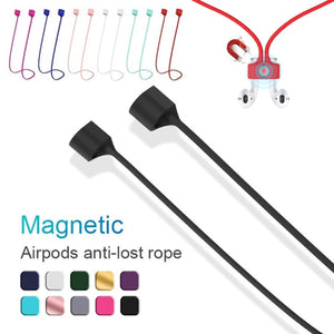 Earphone Anti-Lost Rope Strap For New AirPods Pro 3 2 1 Wireless Bluetooth Headphone Accessories Magnetic Neck Strap Cord String