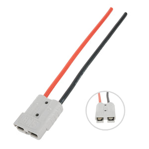 50A 600V For Anderson Connector With Wire Forklift Battery Connector Plug 10awg 12awg Terminals For Energy Electric Vehicles