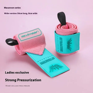 Women Fitness Wrist Wraps Weightlifting Bench Press Deadlift Wristband Sports Compression Gym Wrist Support Strap LARA STAR
