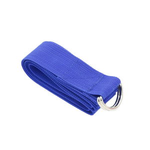 Sports Yoga Straps Durable Cotton Exercise Straps Adjustable D-Ring Buckle Yoga Stretch Pilates Belt Resistance Fitness Band