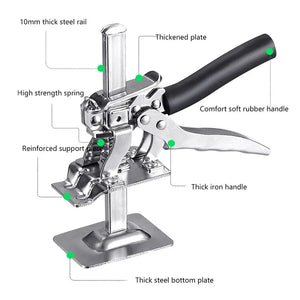 Hand Lifting Tool Labor-Saving Arm Jack Door Panel Drywall Lifting Cabinet Board Lifter Tile Height Adjuster Elevator Hand Tools