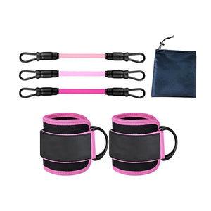 Glutes Workout Equipment with Adjustable Ankle Strap Ankle Bands Glute Exercise Bands Ankle Resistance Bands with Cuffs