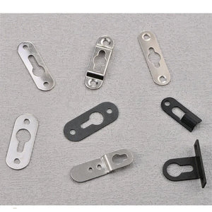 10pcs picture frame buckle Picture frame hook Double hole hook picture frame hidden buckle hoist pendant hardware accessories