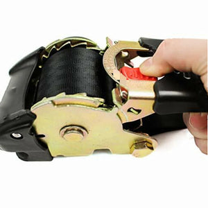 1PC/2PCS/3PCS A Single Hook Motorcycle Auto Retractable Ratchet Tie Down Starp Transport Fixing Belt