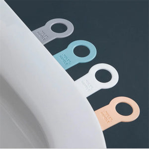 Toilet lid lifter bathroom silicone suction cup anti-dirty handle handle lifter lid lifter, toilet seat flipper