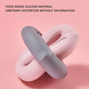 Silicone Stripe Grip With Raised Corners Fitness Finger Press Wrist Lever Muscle Exercise Decompression Trainer