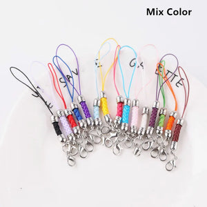 10/20pcs Keychain Rope With Jump Ring Lanyard Lariat Strap Cord For DIY Keyring Pendant Crafts Jewelry Making Supplies Wholesale