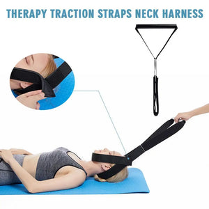 Neck Therapy Traction Straps Neck Harness Cervical Massage Relaxation Health Correction Support Belt Stretching Tool Health Care