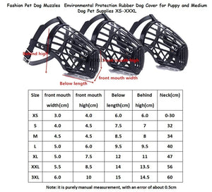 Soft Plastic and Leather Strong Dog Muzzle Basket Design Anti-biting Adjusting Straps Mask Dog Muzzle for Small Medium Large Dog