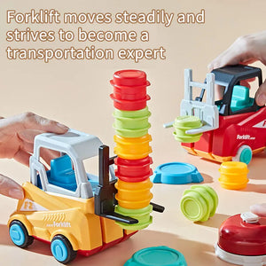 Crazy Forklift Training Ability To Respond To Kids Toys Interactive Board Games Early Educational Parent-child Matching Toy