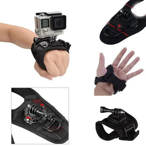 Wrist Strap Arm Plam Ankle Mount Band Holder Cycling Mount for GoPro 13 12 11 10 9 Insta360 X3 X4 DJI Osmo Action 4 Accessories