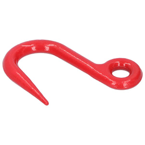 1T Alloy Steel Safety Hook Grab Eye Crane Container Industrial Lifting Hardware