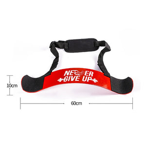 Arm Support Weight Lifting Board Adjustable Straps Gym Fitness Accessories Weightlifting Barbell Biceps Training Arm Blaster