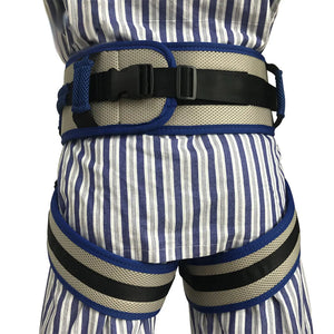 Transfer Gait Belt with 10 EVA Padded Handles for Patient Care Injured Lifting Transport Belts Grip Belt Seniors Elderly