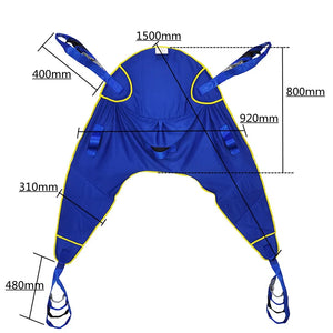 Patient Disabled Adjustable Split-leg Lift Sling Wheelchair Toilet Special Transfer Rehabilitation Nursing Spreader Supplies New