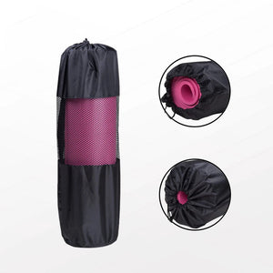 Yoga Mat Bag Exercise Fitness Carrier Nylon Mesh Center Adjustable Strap Pilates Fitness Body Building Sports Equipment 1 PCS