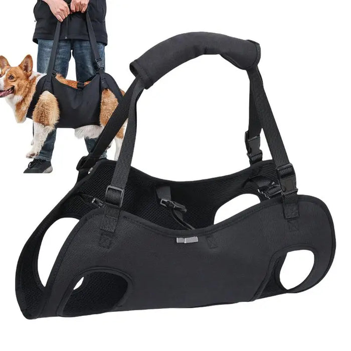 Pet Rehabilitation Sling Pet Rehabilitation Lift Vest Thicken Handle Pet Support Harness Adjustable Strap For Senior Dogs