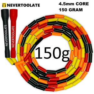 NEVERTOOLATE FREESTYLE ROPE CC handle 1 inch PE hard beads beaded jump rope skipping skill tricks fitness Rhea Lauren