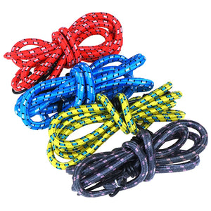 1.5M 1 Stretch Car Luggage Roof Rack Strap Hooks Elastic Bungee Cords Hooks Lightweight Bikes Rope Tie Luggage Binding Rope