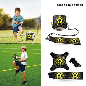 Outdoor Sports Toy Ball With Elastic Swing Football Training Auxiliary Package Physical Exercise Personal Skills Practice Straps