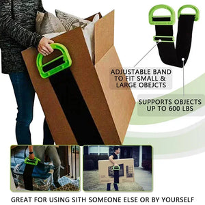 1/2pc Adjustable Furniture Moving Straps Wrist Forearm Lifting Moving Straps for Carrying Transport Belt Rope Heavy Cord Tools