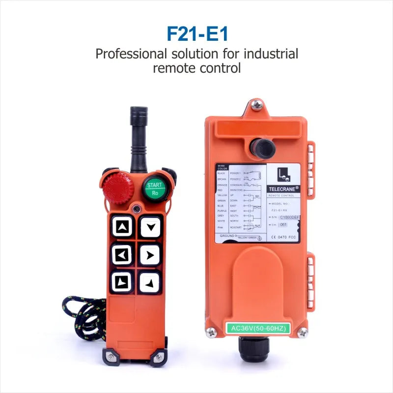 Industrial UTING TELECRANE Remote Control F21-E1B | Hoist Crane & Truck ...