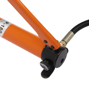 10/20T Hydraulic Cylinder Jack CP-180 Manual Hydraulic Hand Pump 0.43/0.512inch Stroke Single Acting Lifting Cylinders