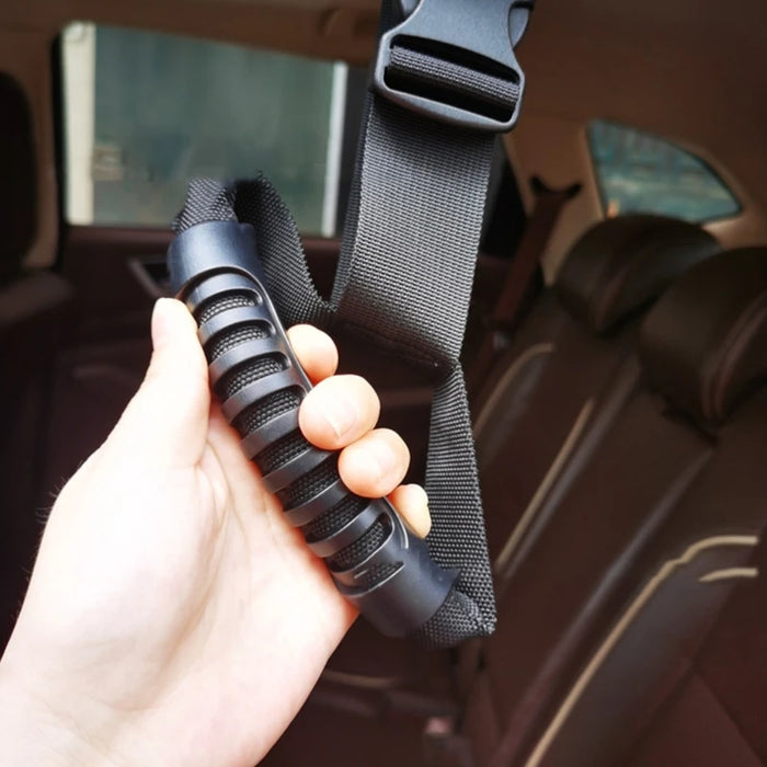 Car Grab Handle Adjustable Standing Aid Safety Handle Car Hand Hook Easy Installation Disability Help Wear Resistant Universal