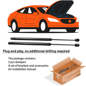 Hood Struts Kit For Cupra Formentor 2020 2021 2022 2023 2024 2025 Modify Front Bonnet Cylinders Lift Support Shocks Damper Rods