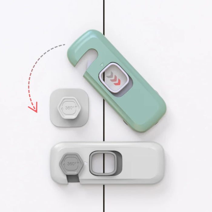 Child Safety Cabinet Lock Drawer Door Locks Security Protection Baby Anti-Pinch Hand Baby Safety Lock Refrigerator Safety Buckle