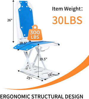 MAIDeSITe Electric Chair Lift, Get Up from Floor, Floor Lift for Elderly, Can be Raised to 20”, Help You Stand Up Again, Support