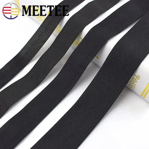 5/10Meters 2-4cm Wave Non-slip Elastic Band Stretch Rubber Tapes Garment Sport Pants Belt Underwear Strap DIY Sewing Accessories